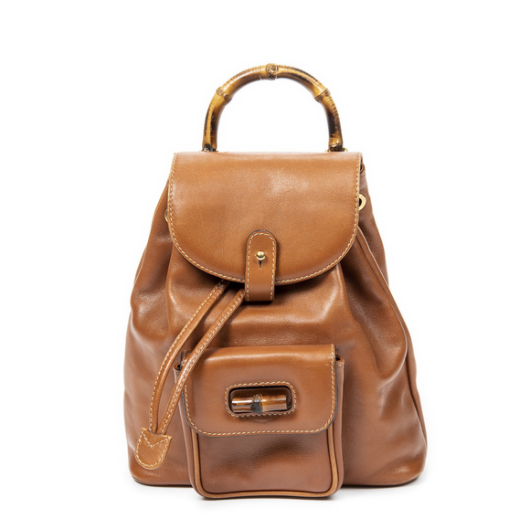Gucci Mini Bamboo Backpack - Picture 1 of 10